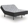 image:imageSignature Design by Ashley 12 Inch Medium Firm Hybrid Mattress Queen GrayKing