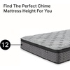 image:imageSignature Design by Ashley 12 Inch Medium Firm Hybrid Mattress Queen GrayQueen