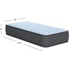 image:imageSignature Design by Ashley 12 Inch Medium Firm Hybrid Mattress Queen GrayTwin XL