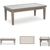 image:imageSignature Design by Ashley 1Piece Outdoor Coffee Table Sintered StoneOutdoor Coffee Table