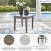 image:imageSignature Design by Ashley 1Piece Outdoor Coffee Table Sintered StoneOutdoor End Table