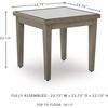 image:imageSignature Design by Ashley 1Piece Outdoor Coffee Table Sintered StoneOutdoor End Table