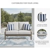 image:imageSignature Design by Ashley 1Piece Outdoor Coffee Table Sintered StoneOutdoor Loveseat