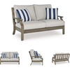 image:imageSignature Design by Ashley 1Piece Outdoor Coffee Table Sintered StoneOutdoor Loveseat