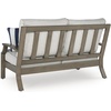 image:imageSignature Design by Ashley 1Piece Outdoor Coffee Table Sintered StoneOutdoor Loveseat