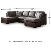 image:imageSignature Design by Ashley 2Piece Sleeper Sectional Sofa with Chaise