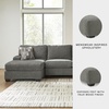 image:imageSignature Design by Ashley 3Piece Sleeper Sectional Double Chaise3Piece Sectional with Chaise