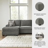 image:imageSignature Design by Ashley 3Piece Sleeper Sectional Double Chaise3Piece Sleeper Sectional with Chaise