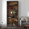 image:imageSignature Design by Ashley 60 Farmhouse Home Office Desk Chipped WhiteBrownBlack