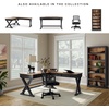 image:imageSignature Design by Ashley 60 Farmhouse Home Office Desk Chipped WhiteBrownBlack