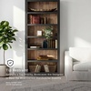 image:imageSignature Design by Ashley 60 Farmhouse Home Office Desk Chipped WhiteBrownBlack