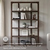 image:imageSignature Design by Ashley 60 Farmhouse Home Office Desk Chipped WhiteDark Brown