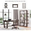 image:imageSignature Design by Ashley 60 Farmhouse Home Office Desk Chipped WhiteDark Brown