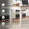image:imageSignature Design by Ashley 60 Farmhouse Home Office Desk Chipped WhiteWhiteBrown