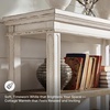 image:imageSignature Design by Ashley 60 Farmhouse Home Office Desk Chipped WhiteWhiteBrown
