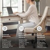 image:imageSignature Design by Ashley 60 Farmhouse Home Office Desk Chipped WhiteWhiteBrown