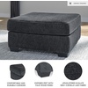 image:imageSignature Design by Ashley Altari 2Piece Sleeper Sectional with ChaiseCharcoal