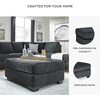 image:imageSignature Design by Ashley Altari 2Piece Sleeper Sectional with ChaiseCharcoal