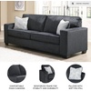 image:imageSignature Design by Ashley Altari 2Piece Sleeper Sectional with ChaiseCharcoal