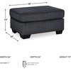 image:imageSignature Design by Ashley Altari 2Piece Sleeper Sectional with ChaiseCharcoal