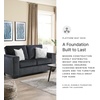 image:imageSignature Design by Ashley Altari 2Piece Sleeper Sectional with ChaiseCharcoal