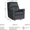 image:imageSignature Design by Ashley Altari 2Piece Sleeper Sectional with ChaiseCharcoal