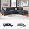 image:imageSignature Design by Ashley Altari 2Piece Sleeper Sectional with ChaiseDark Gray