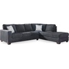 image:imageSignature Design by Ashley Altari 2Piece Sleeper Sectional with ChaiseDark Gray