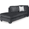 image:imageSignature Design by Ashley Altari 2Piece Sleeper Sectional with ChaiseDark Gray