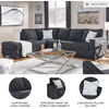 image:imageSignature Design by Ashley Altari 2Piece Sleeper Sectional with ChaiseDark Gray