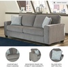 image:imageSignature Design by Ashley Altari 2Piece Sleeper Sectional with ChaiseGrey