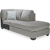 image:imageSignature Design by Ashley Altari 2Piece Sleeper Sectional with ChaiseLight Gray
