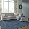 image:imageSignature Design by Ashley Altari 2Piece Sleeper Sectional with ChaiseLight Gray