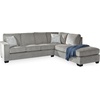 image:imageSignature Design by Ashley Altari 2Piece Sleeper Sectional with ChaiseLight Gray