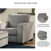 image:imageSignature Design by Ashley Altari 2Piece Sleeper Sectional with ChaiseLight Gray