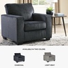image:imageSignature Design by Ashley Altari 2Piece Sleeper Sectional with ChaiseSlate Gray