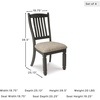 image:imageSignature Design by Ashley Berringer Wood Dining Chairs Set of 2 BrownBlack