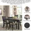 image:imageSignature Design by Ashley Berringer Wood Dining Chairs Set of 2 BrownBlack