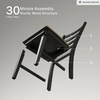 image:imageSignature Design by Ashley Berringer Wood Dining Chairs Set of 2 BrownGrayish Brown  Black