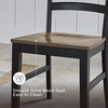 image:imageSignature Design by Ashley Berringer Wood Dining Chairs Set of 2 BrownGrayish Brown  Black