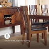 image:imageSignature Design by Ashley Berringer Wood Dining Chairs Set of 2 BrownMedium Brown