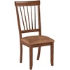 image:imageSignature Design by Ashley Berringer Wood Dining Chairs Set of 2 BrownRustic Brown