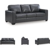 image:imageSignature Design by Ashley Bolsena Queen Leather Sofa Sleeper CaramelBrown