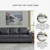 image:imageSignature Design by Ashley Bolsena Queen Leather Sofa Sleeper CaramelBrown