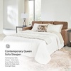 image:imageSignature Design by Ashley Bolsena Queen Leather Sofa Sleeper CaramelCarmel