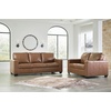 image:imageSignature Design by Ashley Bolsena Queen Leather Sofa Sleeper CaramelCarmel