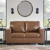 image:imageSignature Design by Ashley Bolsena Queen Leather Sofa Sleeper CaramelCarmel