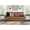 image:imageSignature Design by Ashley Bolsena Queen Leather Sofa Sleeper CaramelCarmel