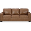image:imageSignature Design by Ashley Bolsena Queen Leather Sofa Sleeper CaramelCarmel