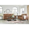 image:imageSignature Design by Ashley Bolsena Queen Leather Sofa Sleeper CaramelCarmel